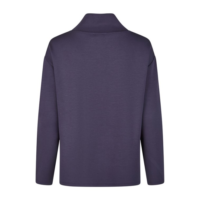 Barbara Lebek sweater relief Marine